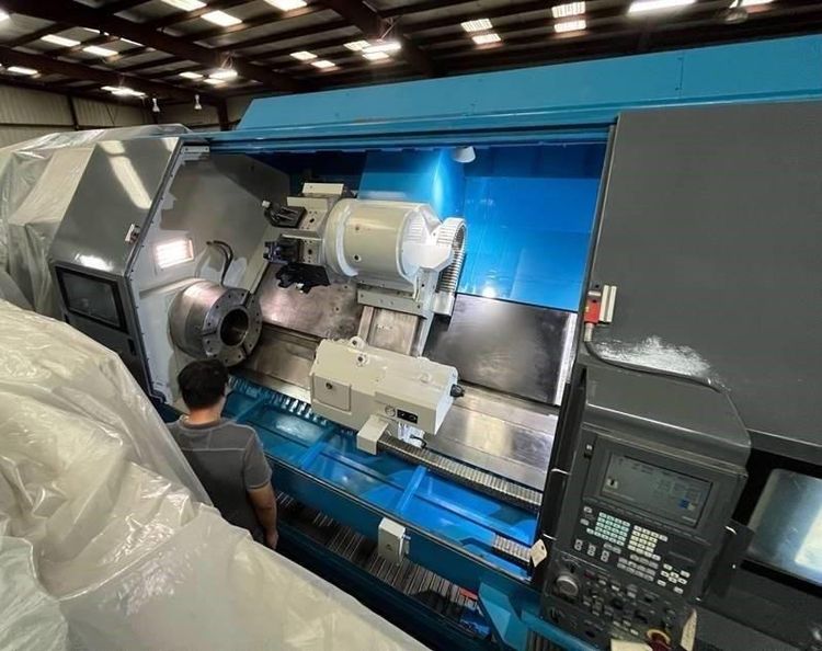 Mazak Mazatrol T32-2 CNC Control with 14" Color Display 750 rpm Slant-Turn 60N 2 Axis