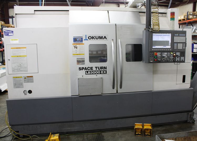 Okuma Okuma OSP-200 CNC Control 4,500 RPM LB-3000BBEX-MY CNC TURNING CENTERS - CNC LATHES 2 Axis