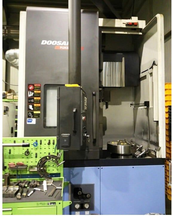 Doosan V550M Swing over bed 31.5"