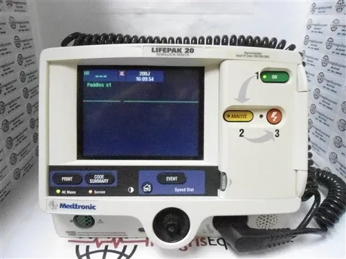 Physio Control Lifepak 20 Defibrillator and Monitor