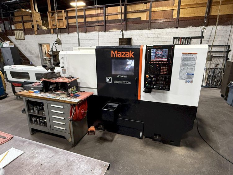 Mazak Mazatrol Smooth C CNC Control 6,000 RPM QTU-200 2 Axis