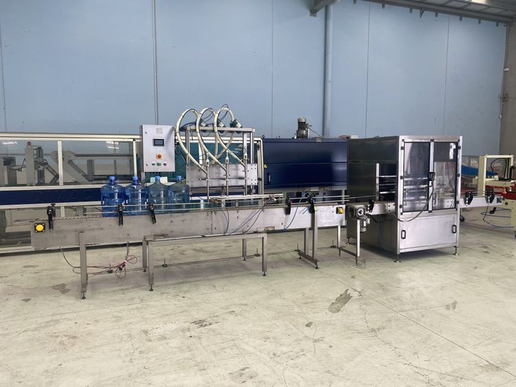 3-head filling system with rinser