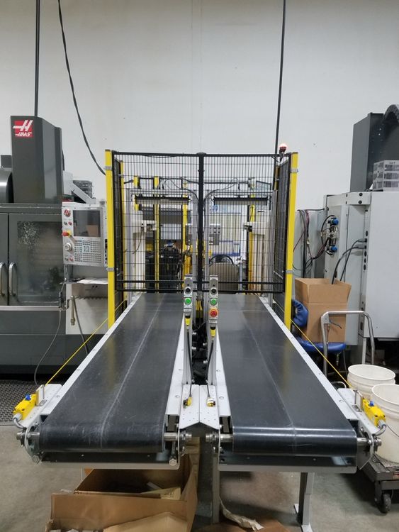 RoboFlex CS Robotic Cell with Fanuc M-10iA/12 Robot 6 Axis 12 kg