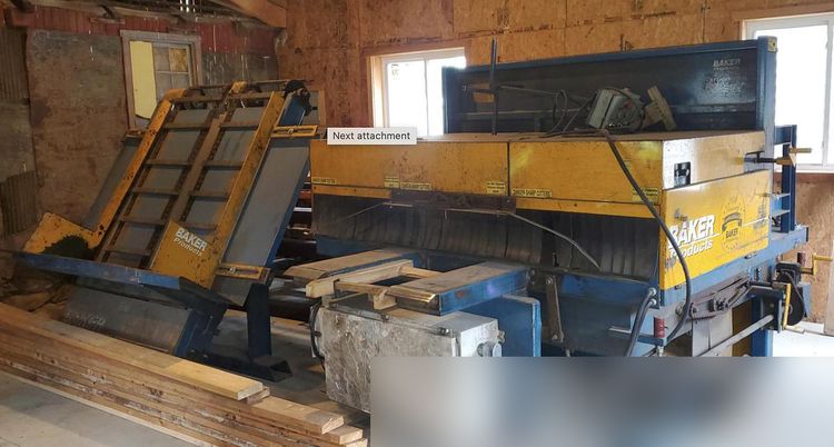 Baker Double Head Notcher with Automated Industrial Technologies Stacker