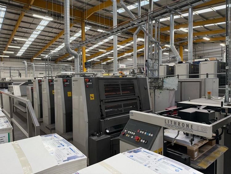 Komori Lithrone LS-429+CX 530 x 750mm