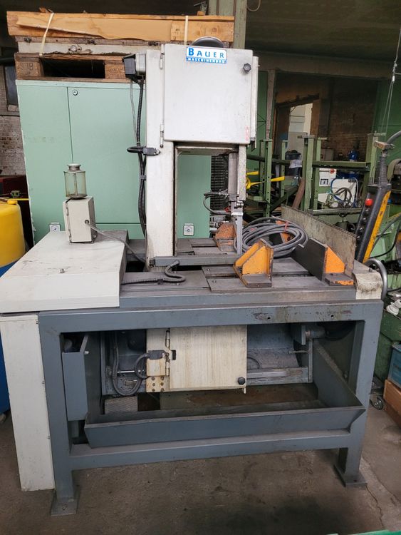 Bauer VG 320 Vertical metal band saw machine Semi Automatic