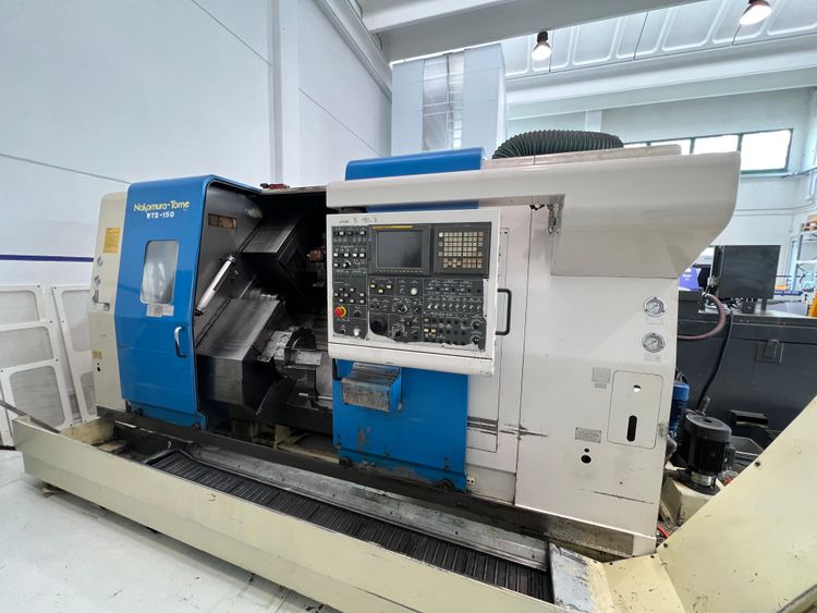 Nakamura CNC Fanuc Series 16i-T Variable Speed WTS150 5 Axis