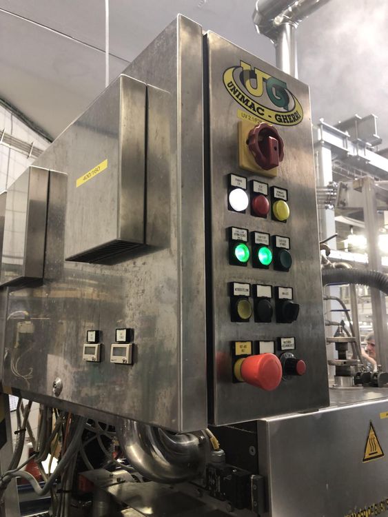 Unimac Gerry GG/100 SX Jar sealing machine