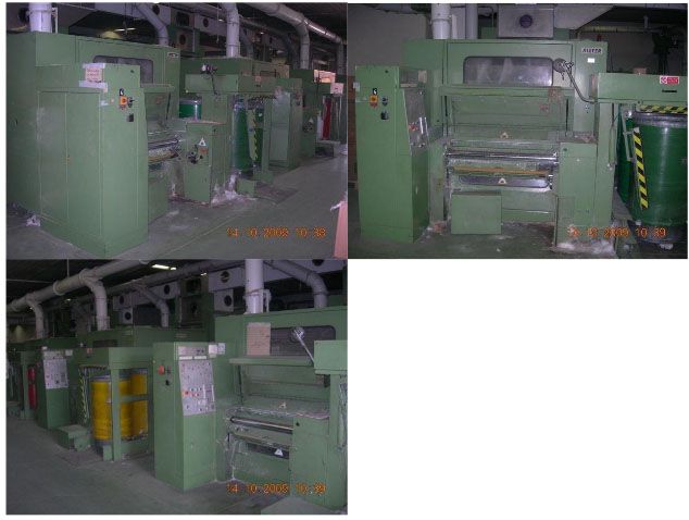 4 Rieter C4 Carding machines