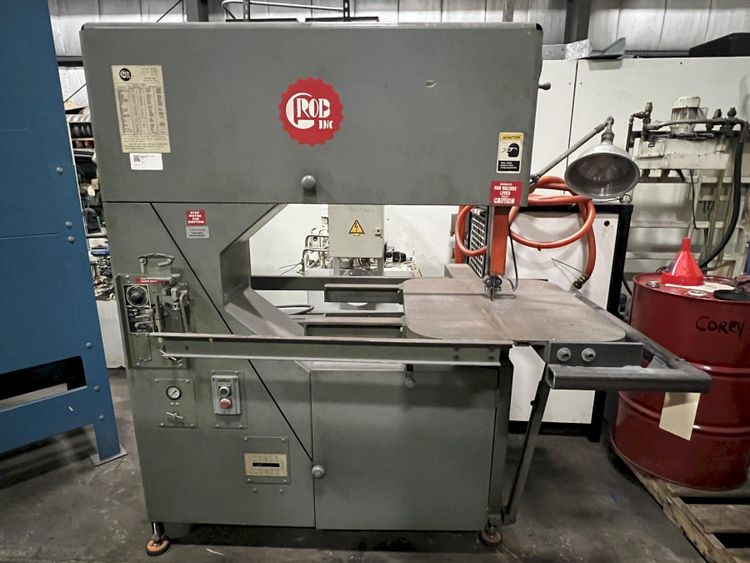 Grob 4V-36 VERTICAL BANDSAW Semi Automatic