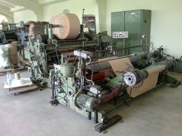 Kampf 1600 mm Universal Roll Cutting machine for BOPP, LDPE, Paper, Aluminum
