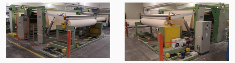 PLM Machine for checking fabrics with input from a large roll and ...