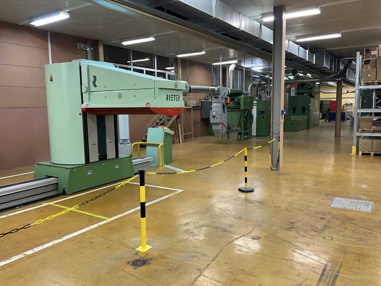 Online Auction due to closing of a spinning/weaving mill with modern ring spinning and winding machines, cleaning systems etc.