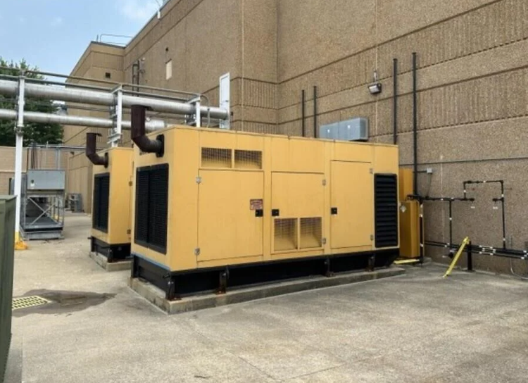 2 Caterpillar 3412 Diesel Generator Sets