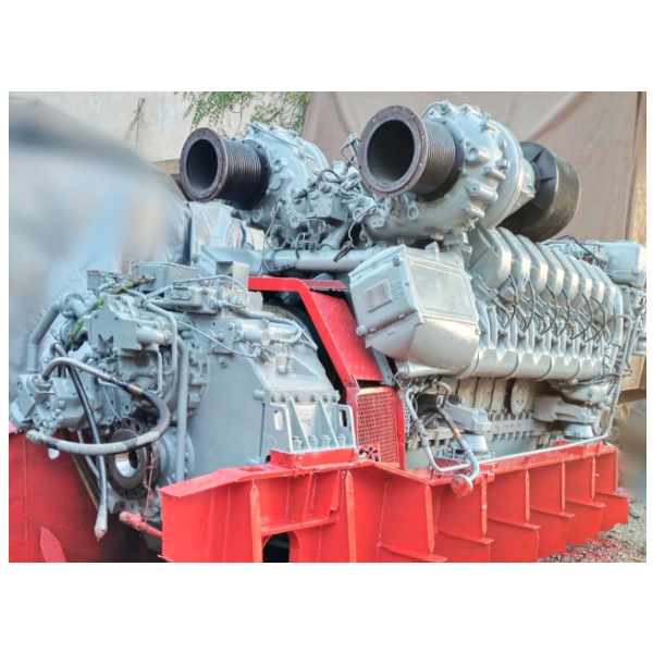 3 MTU 16V4000 M90 || MTU 16V4000 M90 COMPLETE MARINE ENGINE 2720 kW, 2040 RPM with ZF BW 7550 GEARBOX ratio 2.114-1 ||