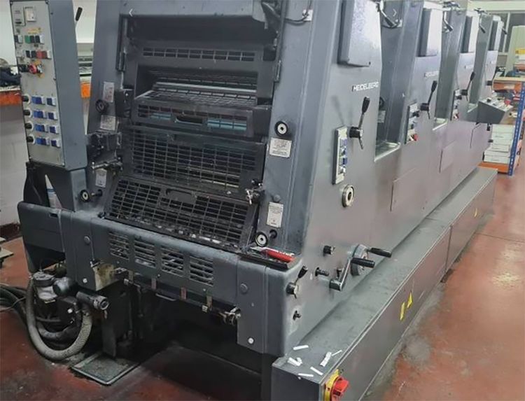 Heidelberg GTO 52 VP 50 x 36 cm