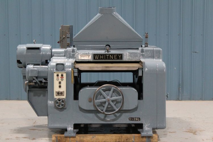 Whitney S290, Single Sided Planer