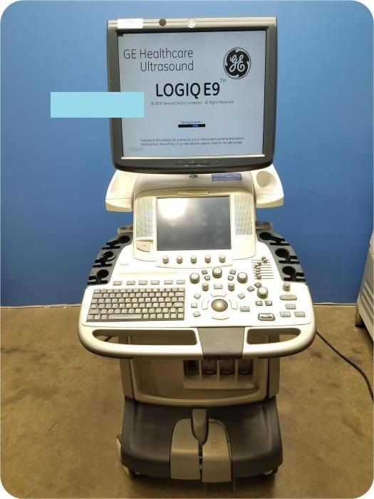 Ge Logiq E9 Ultrasound Machine