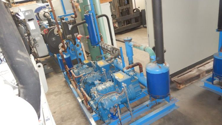 Frascold S1039Y + V3084Y + Z40126Y  Cooling Capacity: 167 kW