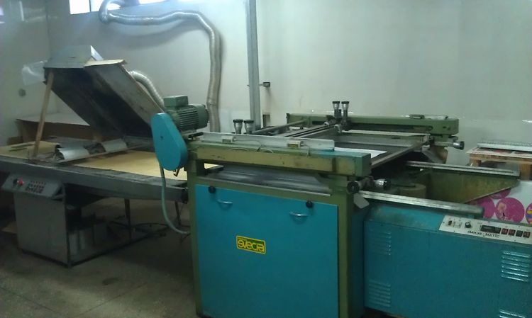 Svecia SMA semi-automatic silk-screen printing machine