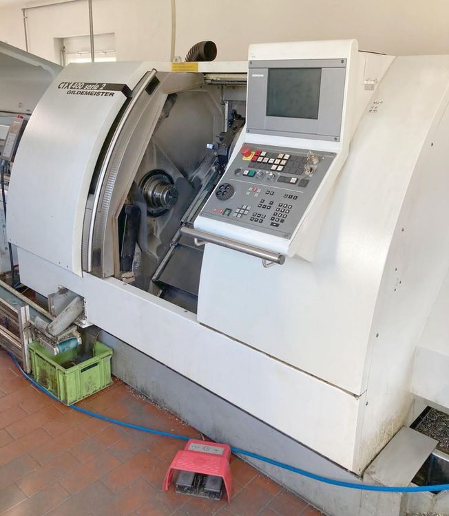 Gildemeister HEIDENHAIN 5000 rpm CTX 400 2 Axis