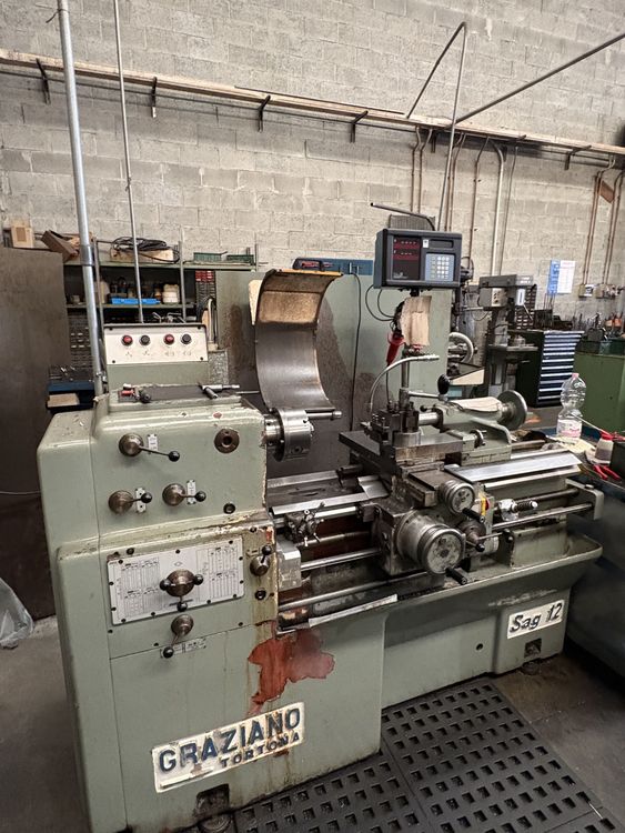 Graziano Engine Lathe 2000 rpm SAG 12