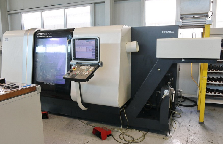 Gildemeister Siemens 840 D sl ShopTurn 5000 rpm CTX beta 800 V3 2 Axis