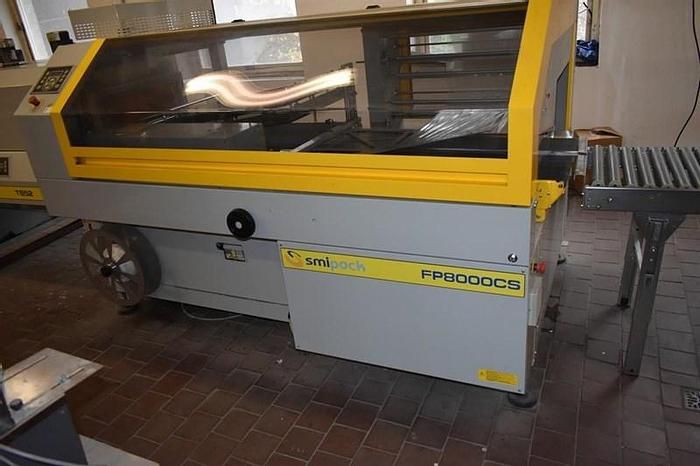 Smipack FP8000CS shrink wrapping machine with heat tunnel