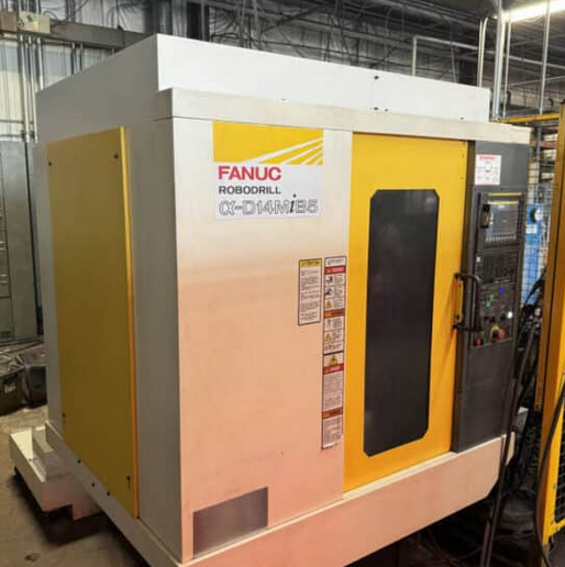 Fanuc Robodrill D14MiB5 with 4-Axis 3 Axis