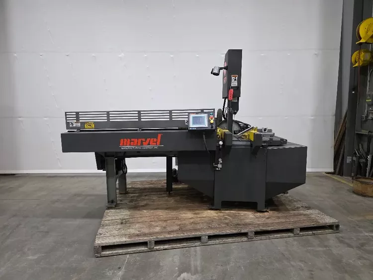 Marvel 380 Vertical Tilt Frame Saw Band Saw SemiAutomatic