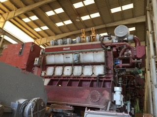 6 CAT MAK/CAT Marine Generator Set kW:  6600