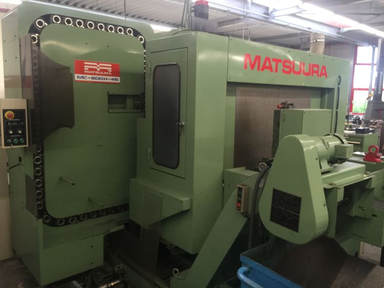 Matsuura MC 600 H - 45 4 Axis