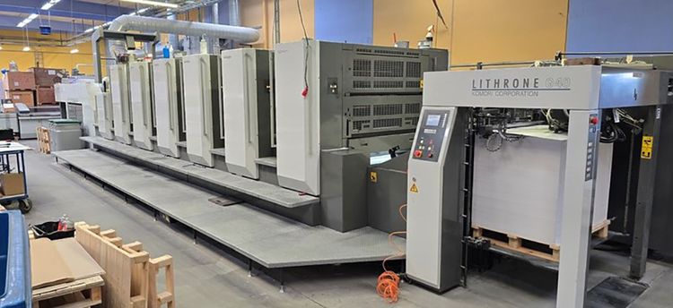 Komori Lithrone GL 640 + LX 72 x 103