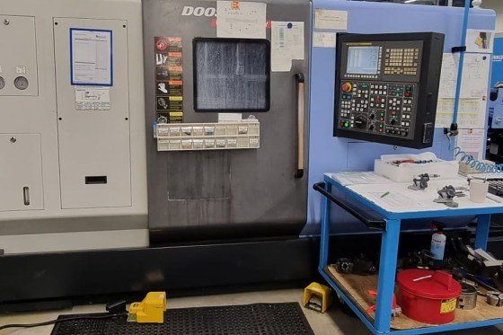 Doosan FANUC 5000 Rpm TT 1800 2 Axis