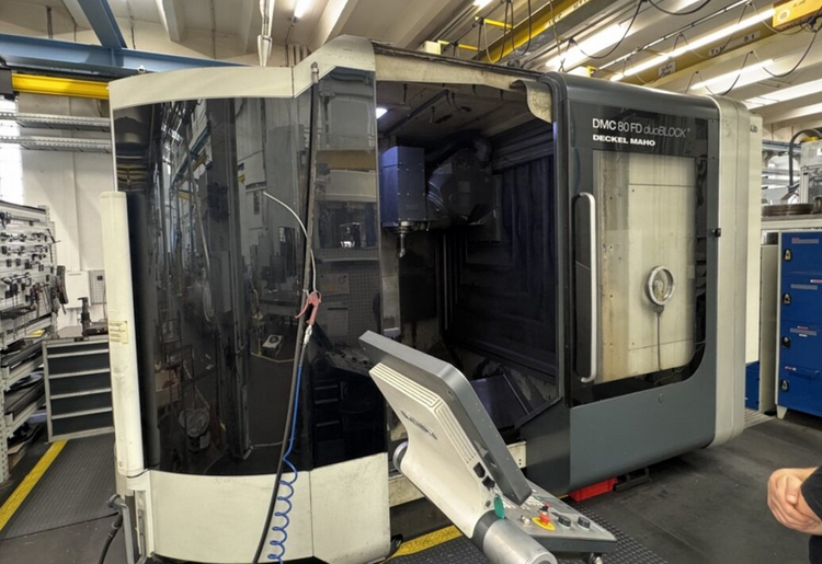 Deckel Maho DMG DMC80FD DUOBLOCK 4 Axis