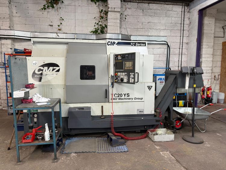 CMZ FANUC 31i 4000 rpm TC20 YS 4 Axis