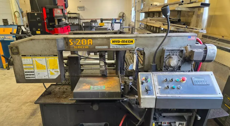 Hyd-Mech S-20A SERIES III Band saw Semiautomatic