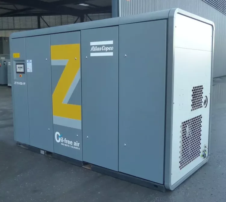 Atlas Copco ZT75VSDFF Max. pressure: 8.75 bar