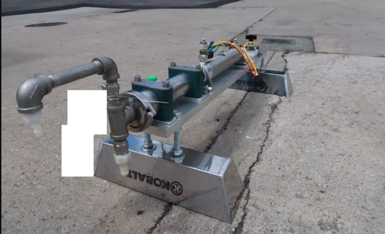 Geyer Tabletop Semi-Automatic Pneumatic Piston Filler