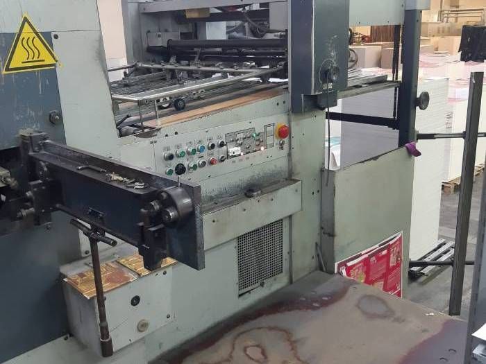 Bobst SP 102 BMA GoldFoiling machine