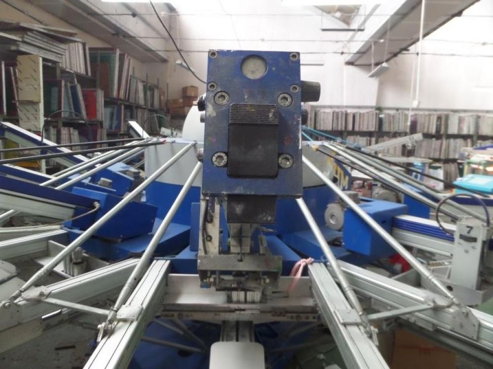 electronic screen printing machine