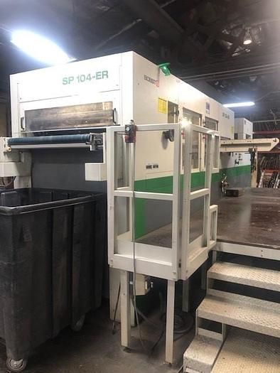 Bobst SP104 ER with Blanking