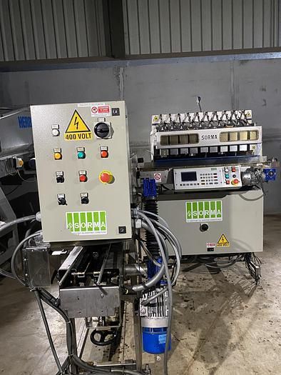 Sorma PC10 & ACM115 Weighing and punnet filling line