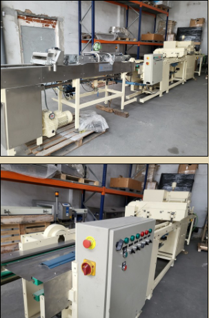 Lloveras Sima 36, Moulding line for chocolate