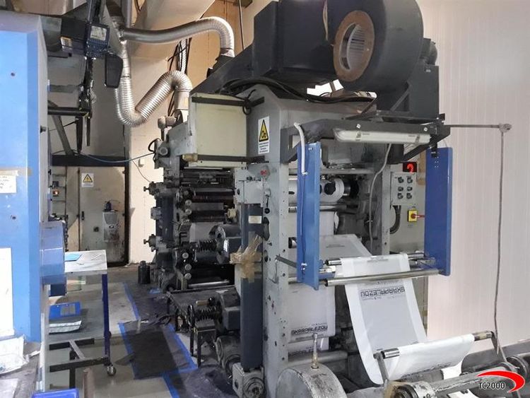 Bielloni Flexo stack printing machine 4 500 mm