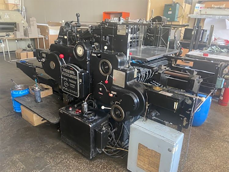 Heidelberg Cylinder SBB