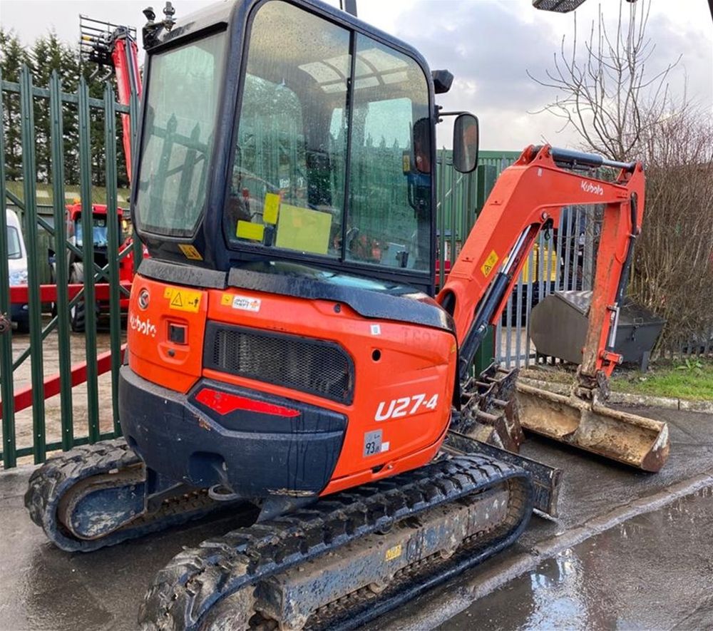 Kubota U274 Mini Excavator
