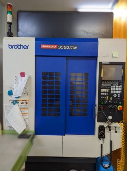 Brother S500X１N MFG Maximum spindle speed : 16,000 rpm Tapping Center