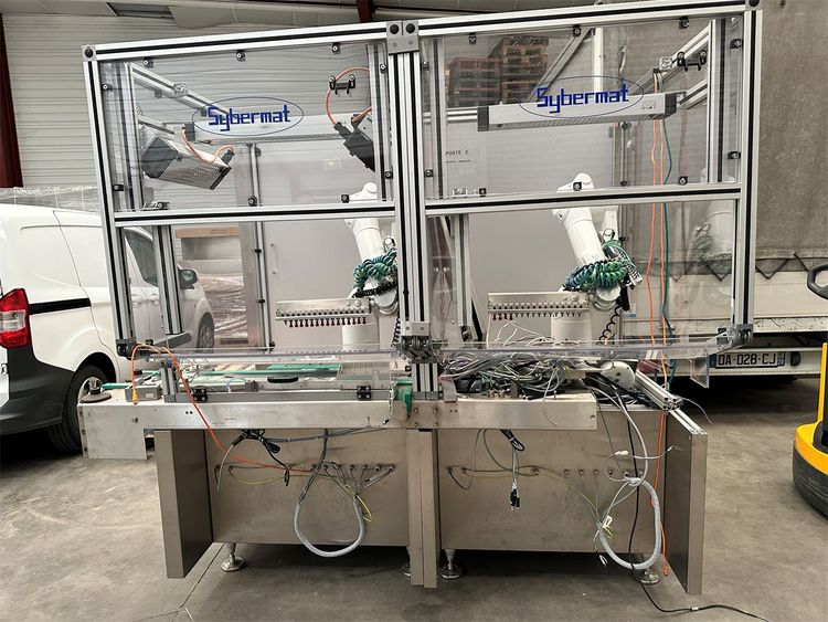 Sybermat-Stäubli Robot complete sybermat industrial robotic cell