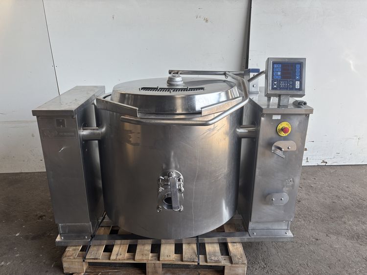 Joni OP300 electric steam jacketed mixing kettle